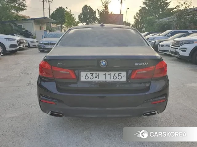 BMW 5 Series (G30) 2018 Черный из Кореи, фото 5