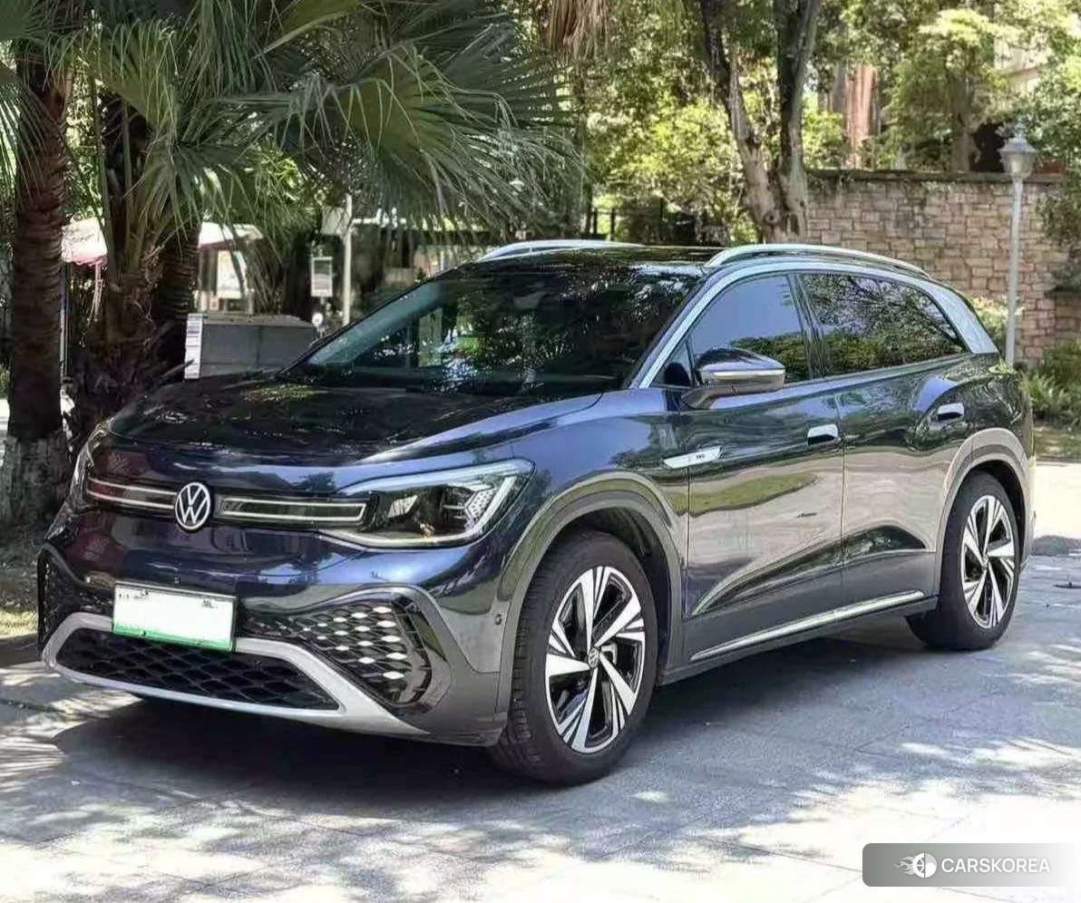 Volkswagen ID.6 CROZZ 2022 Синий из Китая, фото 4