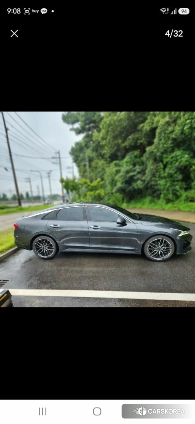 Kia K5 3rd generation 2020 Серый из Кореи, фото 4