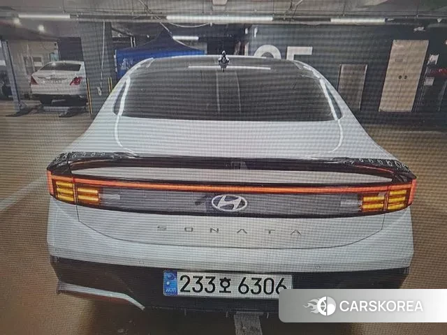 Hyundai Sonata D Edge Hybrid (DN8) 2024 Белый из Кореи, фото 4