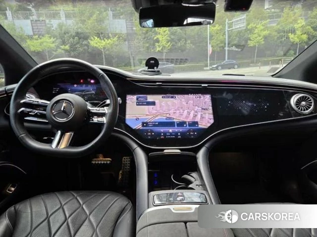 Mercedes-Benz EQS V297 2023 Черный из Кореи, фото 4