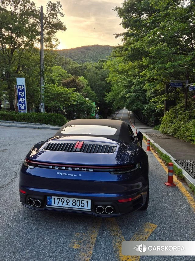 Porsche 911(992) 2024 Синий из Кореи, фото 4