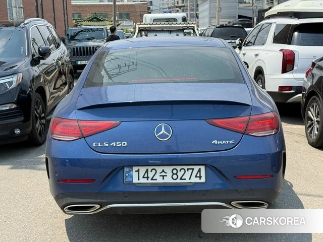 Mercedes-Benz CLS-Class C257 2023 Синий из Кореи, фото 4