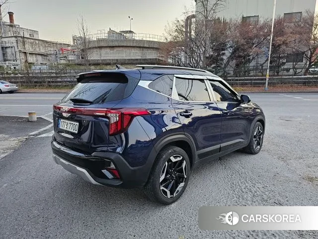 Kia The New Seltos 2023 Синий из Кореи, фото 6