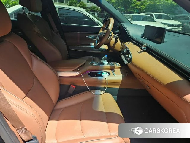 Genesis GV70 2021 Темно-зеленый из Кореи, фото 4