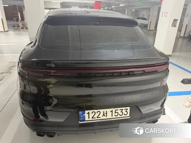 Porsche Cayenne (PO536) 2023 Черный из Кореи, фото 4