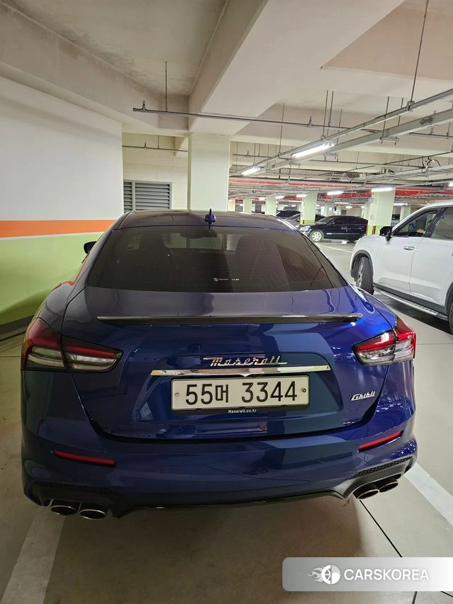 Maserati Ghibli 2018 Синий из Кореи, фото 4