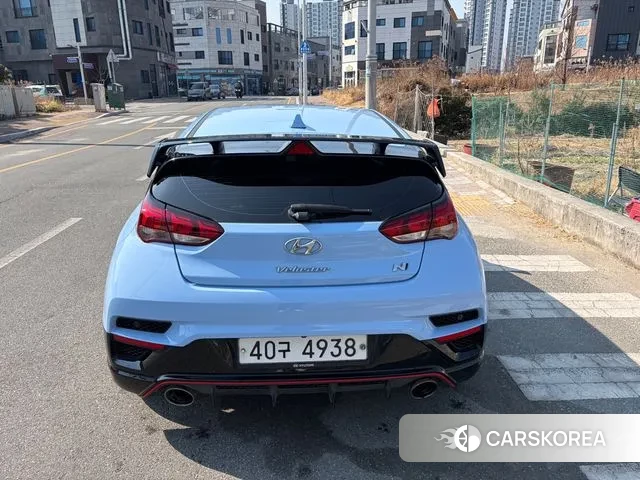 Hyundai Veloster (JS) 2018 Небесно-голубой из Кореи, фото 4