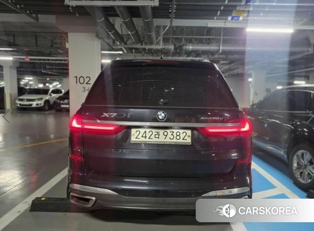 BMW X7 (G07) 2020 Черный из Кореи, фото 4