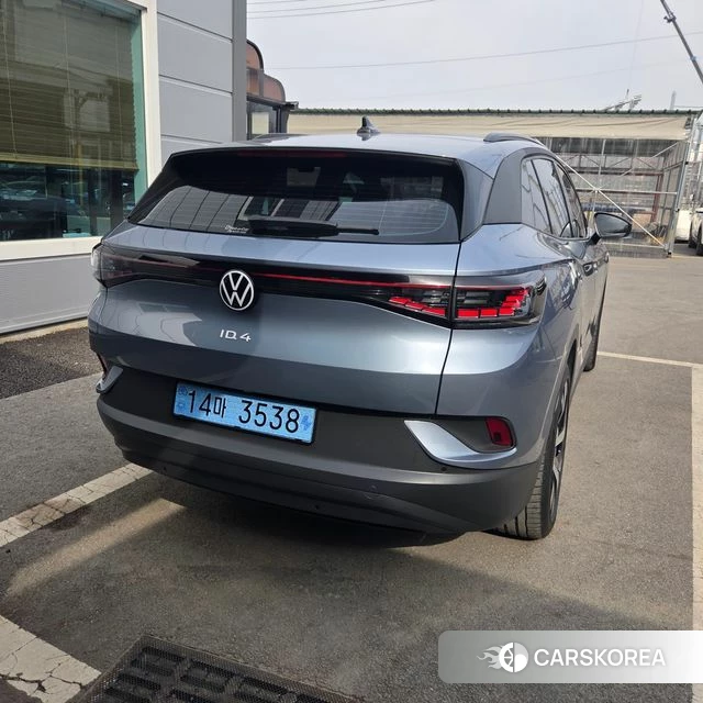 Volkswagen ID.4 2023 Синий из Кореи, фото 4