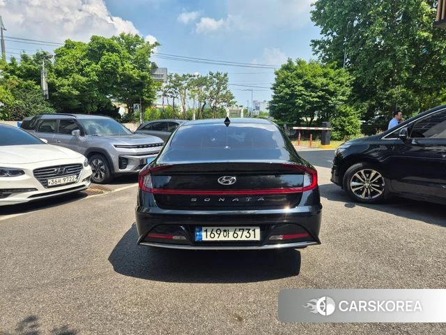 Hyundai Sonata (DN8) 2022 Черный из Кореи, фото 6