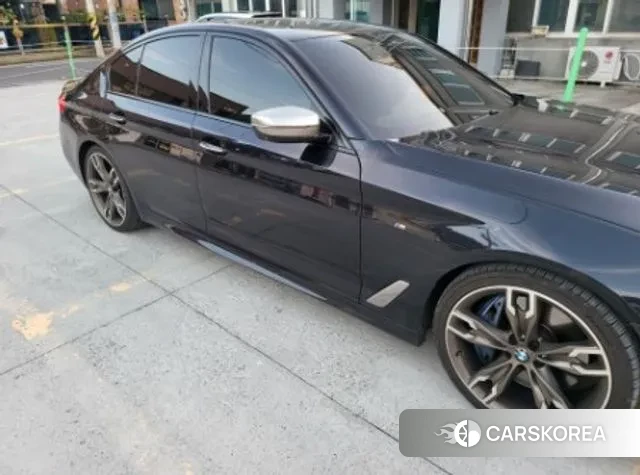 BMW 5 Series (G30) 2018 Черный из Кореи, фото 4