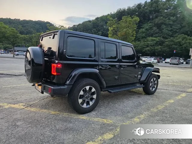 Jeep Wrangler (JL) 2022 Черный из Кореи, фото 4