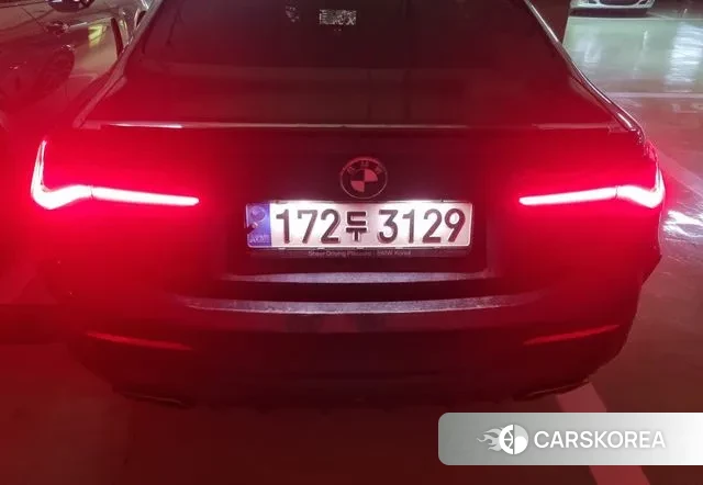 BMW 4 Series (G22) 2021 Черный из Кореи, фото 4