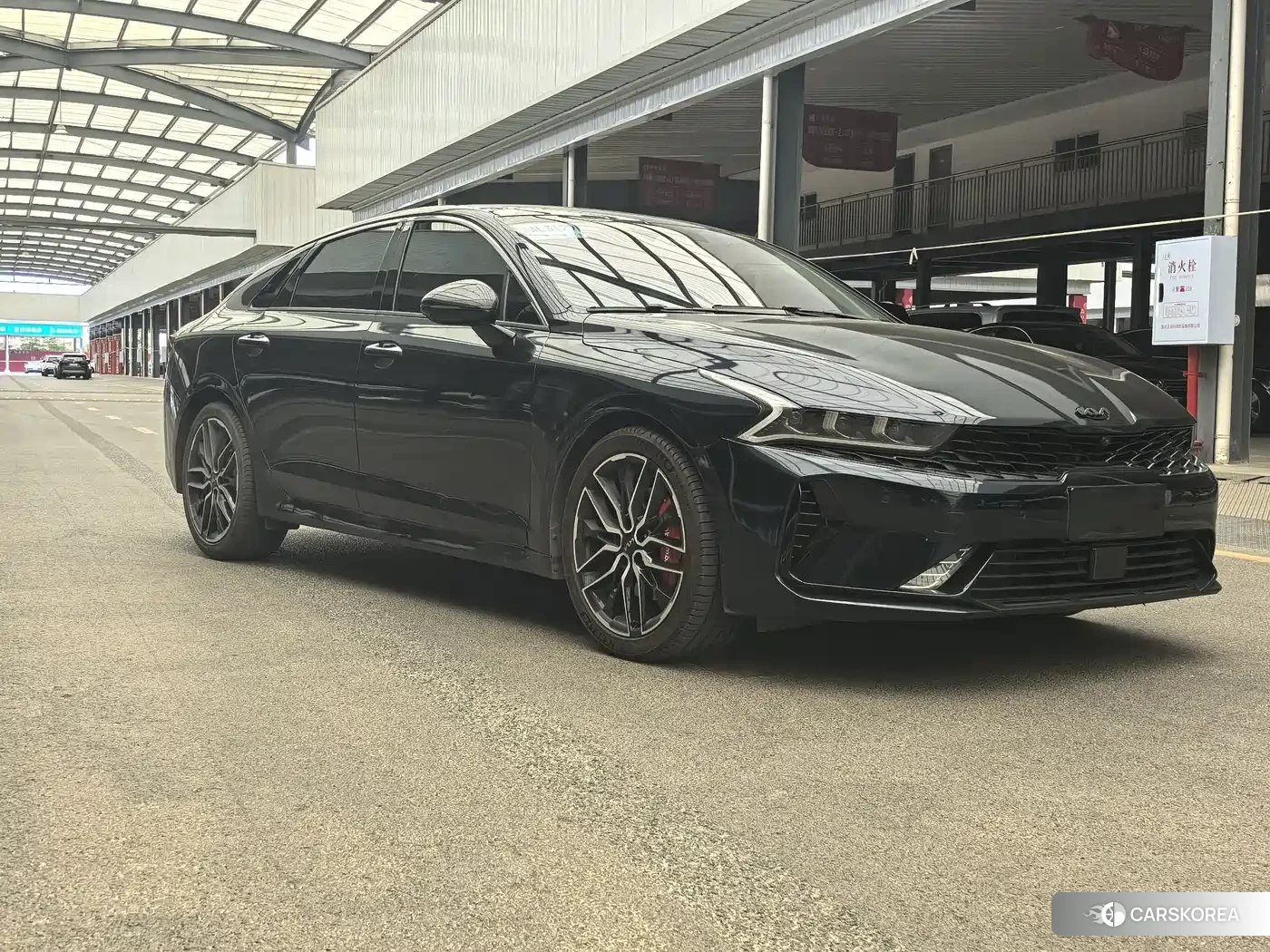 Kia K5 2021 Синий из Китая, фото 4