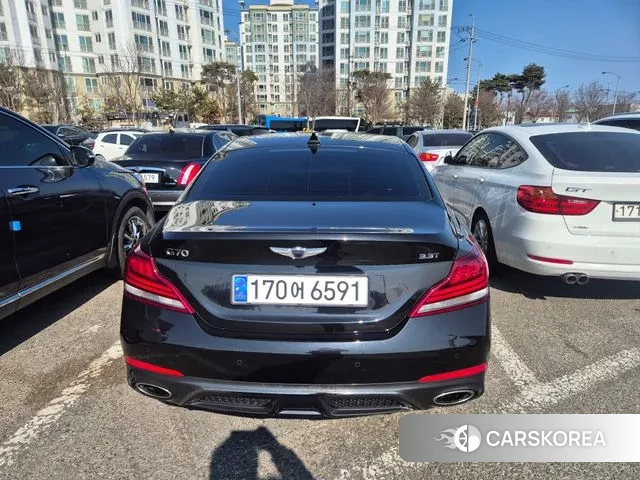 Genesis G70 2019 Черный из Кореи, фото 4