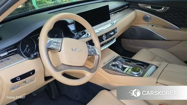 Kia The New K9 2nd generation 2021 Черный из Кореи, фото 4