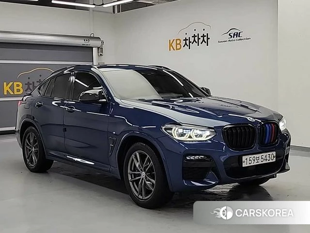 BMW X4 (G02) 2020 Синий из Кореи, фото 4
