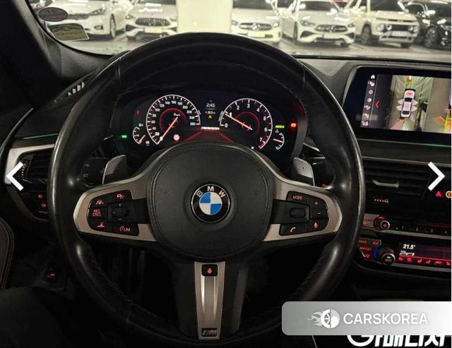 BMW 5 Series (G30) 2019 Синий из Кореи, фото 5