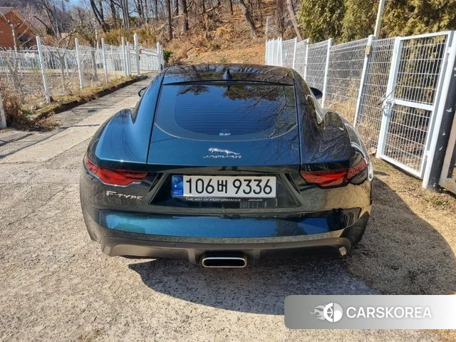 Jaguar F-TYPE 2021 Темно-зеленый из Кореи, фото 4