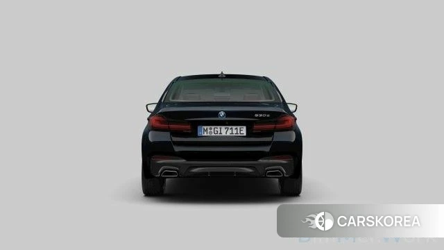 BMW 5 Series (G30) 2022 Черный из Кореи, фото 4