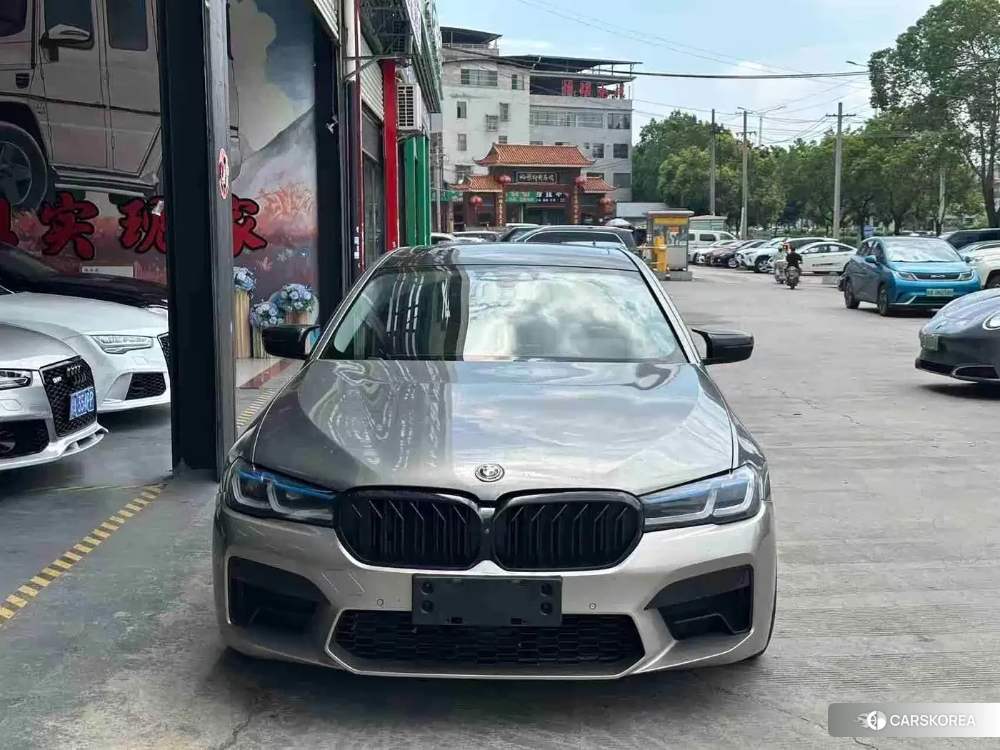BMW 5 series 2018 Silver/gray из Китая, фото 4