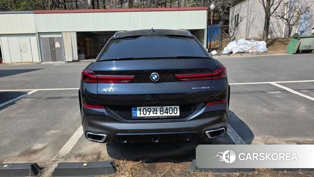 BMW X6 (G06) 2021 Черный из Кореи, фото 4