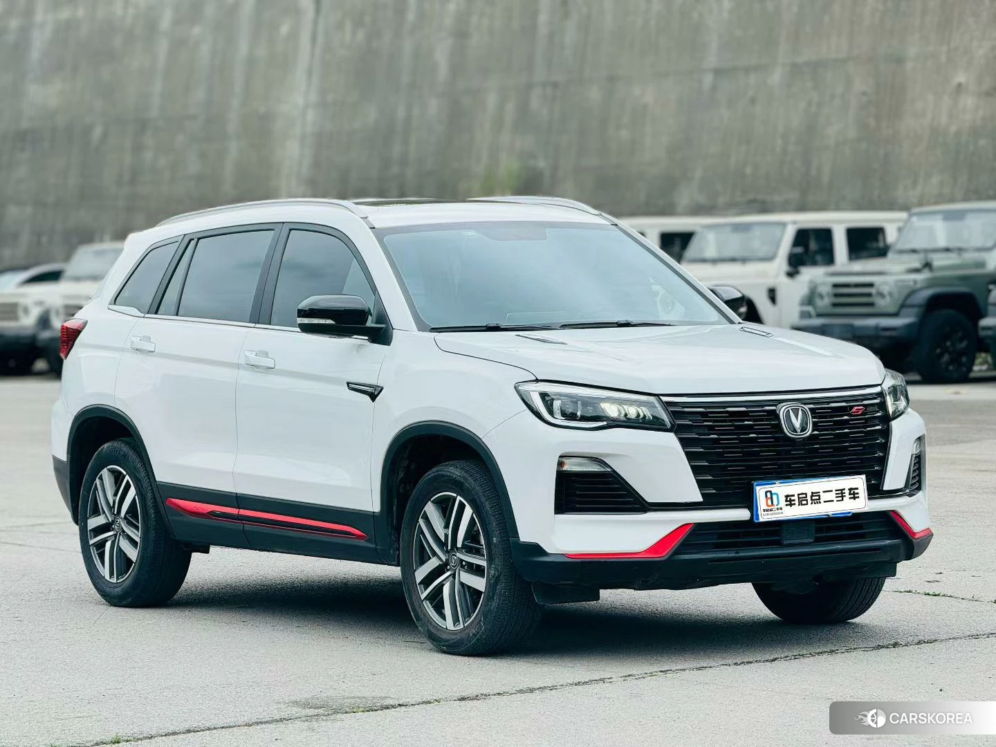 Chang'an CS75 2021 Белый из Китая, фото 4