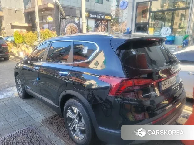 Hyundai The New Santa Fe 2021 Черный из Кореи, фото 4