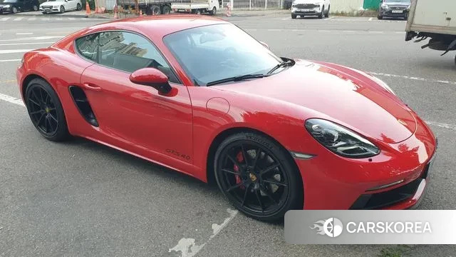 Porsche 718 Cayman 2021 Красный из Кореи, фото 4