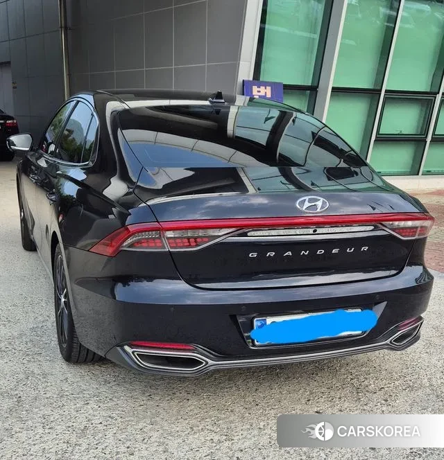 Hyundai The New Grandeur IG 2021 Синий из Кореи, фото 6