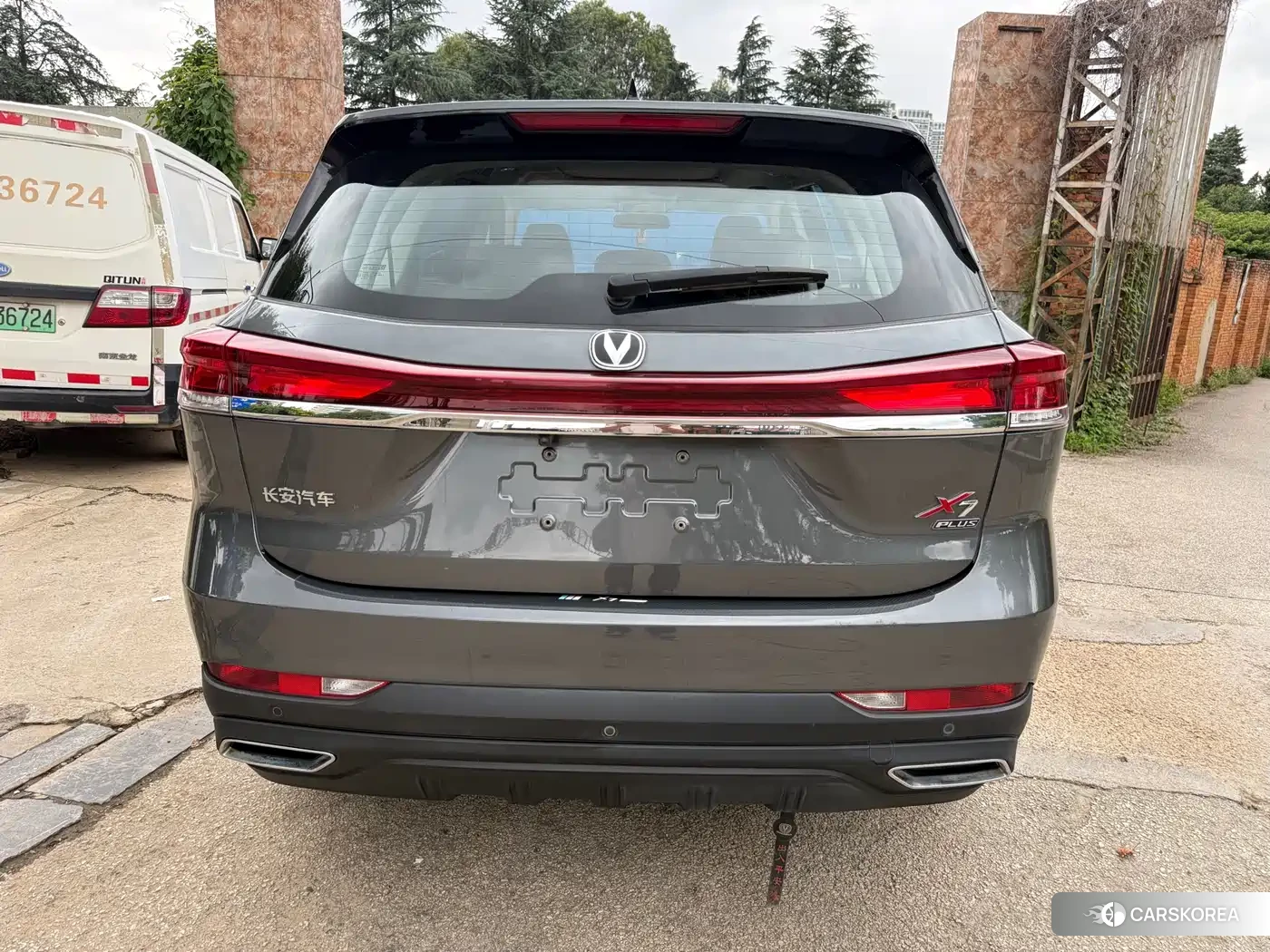 Chang'an X7 PLUS 2024 Silver/gray из Китая, фото 4