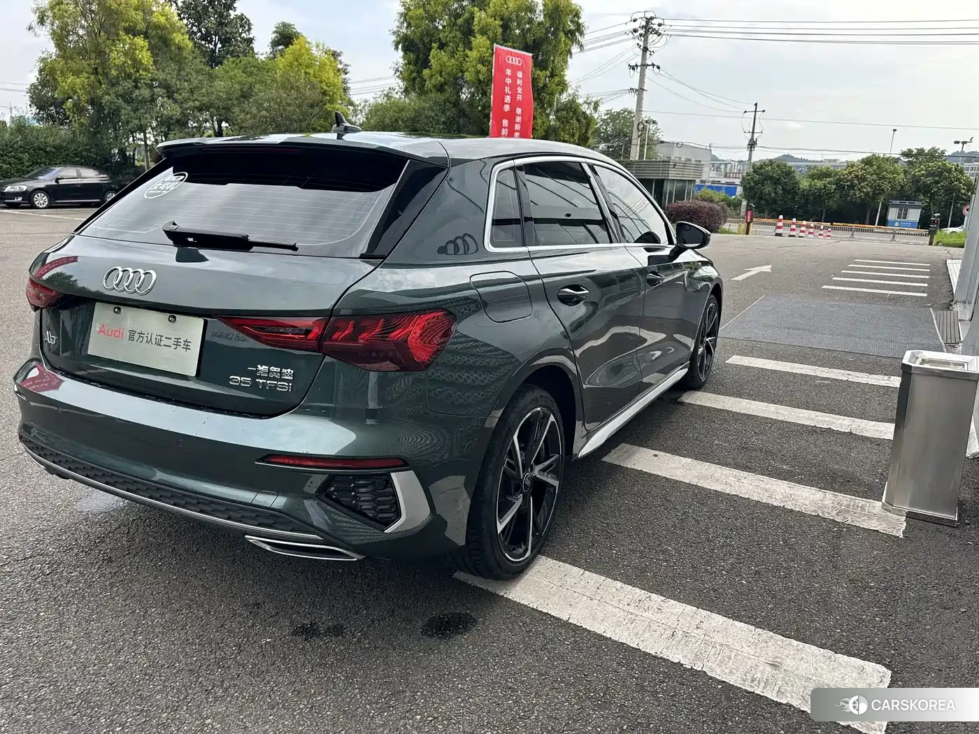 Audi A3 2023 Зеленый из Китая, фото 4