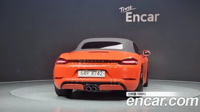 Porsche 718 Boxster id 2844842 из Кореи 14
