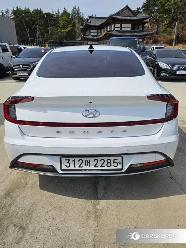 Hyundai Sonata (DN8) 2020 Белый из Кореи, фото 4