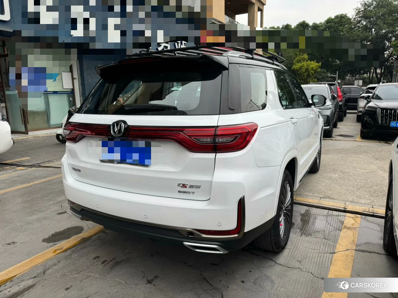 Chang'an CS95 2021 Белый из Китая, фото 6