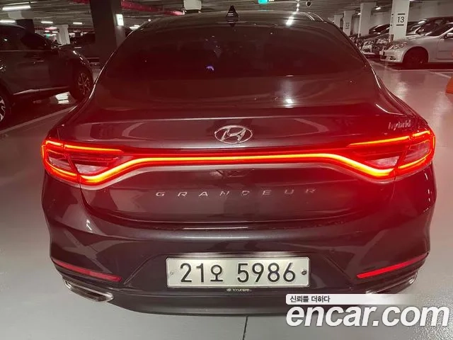 Hyundai Grandeur IG Hybrid id 2887074 из Кореи 9