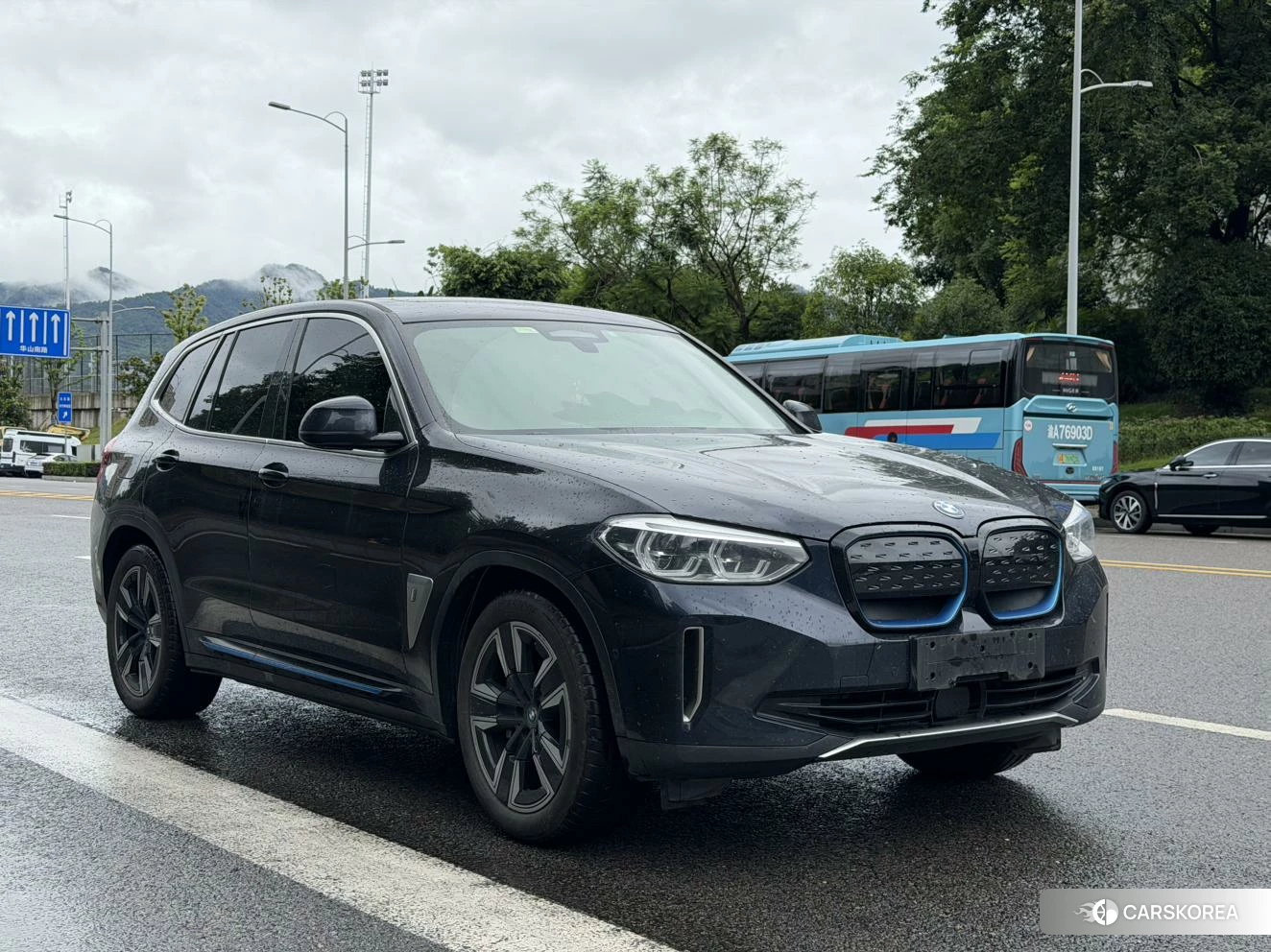 BMW iX3 2021 Синий из Китая, фото 5