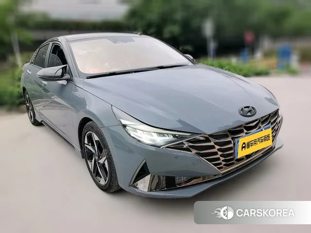 Hyundai Elantra 2023 Темно-серый из Китая, фото 4