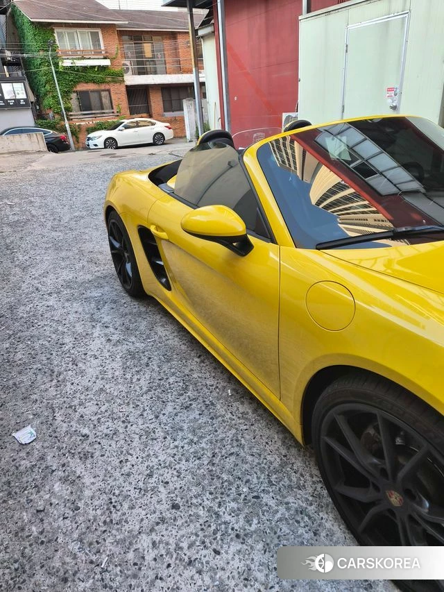 Porsche 718 Boxster 2020 Желтый из Кореи, фото 4