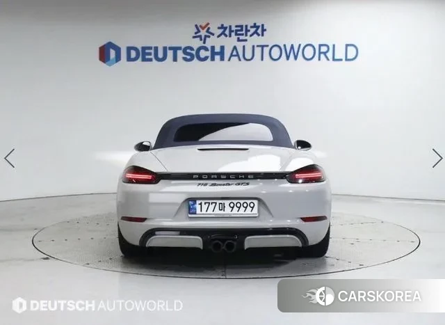 Porsche 718 Boxster id 3034283 из Кореи 14