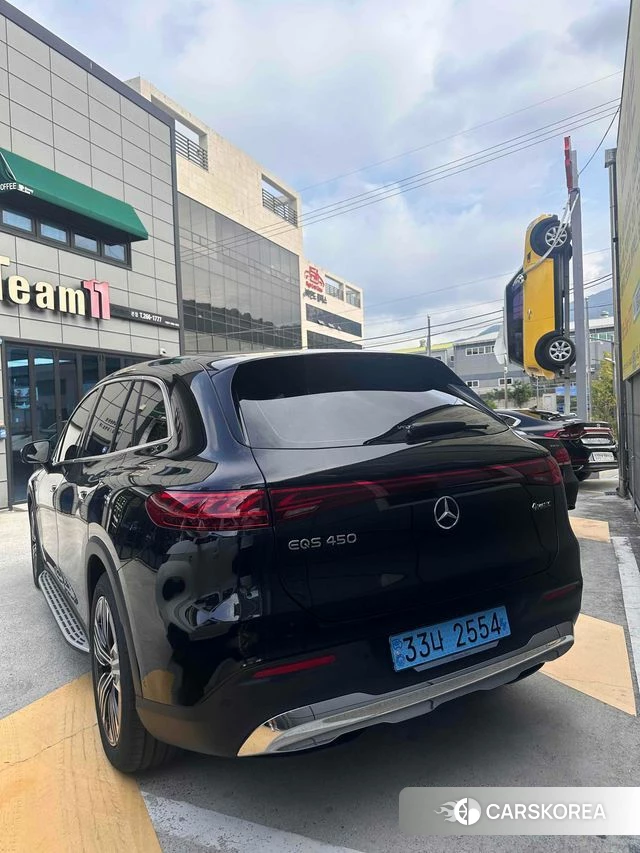 Mercedes-Benz EQS SUV X296 2024 Черный из Кореи, фото 4