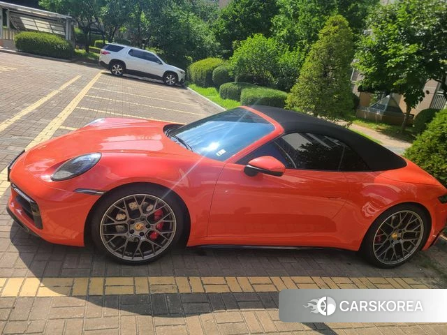 Porsche 911(992) 2020 Оранжевый из Кореи, фото 6
