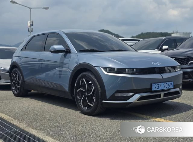Hyundai Ionic 5 2022 Небесно-голубой из Кореи, фото 4