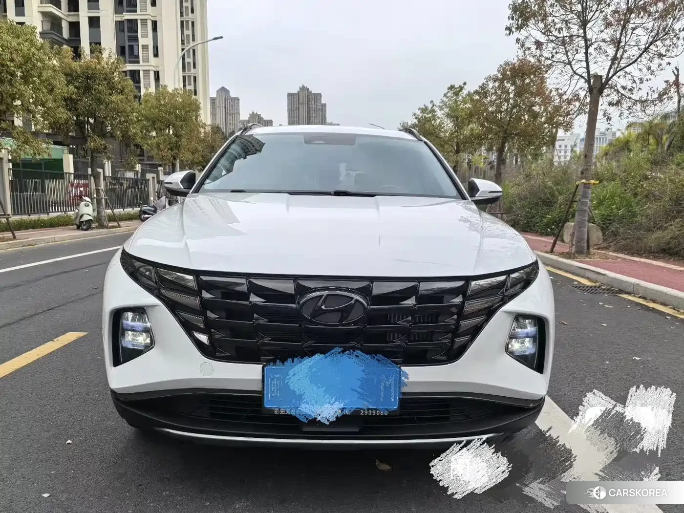 Hyundai Tucson 2023 Белый из Китая, фото 4