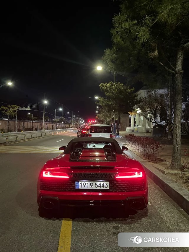 Audi R8 (4S) 2019 Красный из Кореи, фото 4