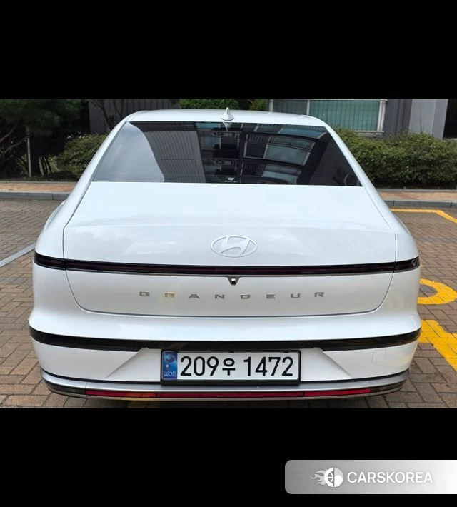 Hyundai Grandeur Hybrid (GN7) 2025 Белый из Кореи, фото 6