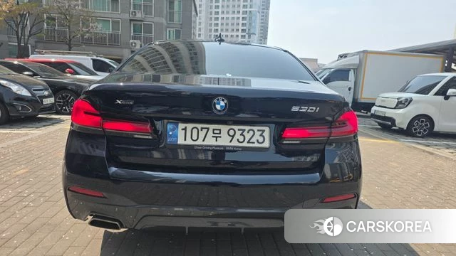 BMW 5 Series (G30) 2021 Синий из Кореи, фото 4