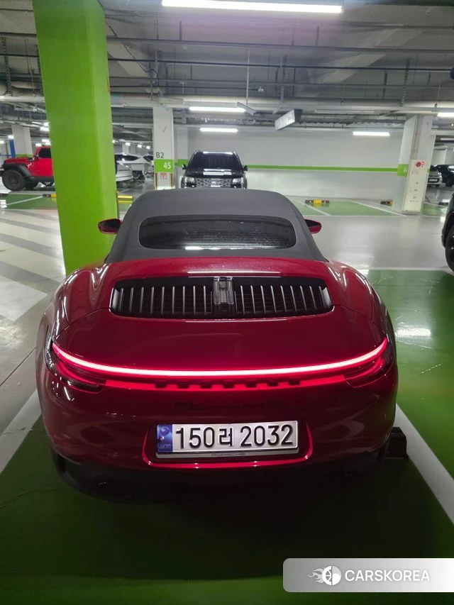Porsche 911(992) 2023 Красный из Кореи, фото 4