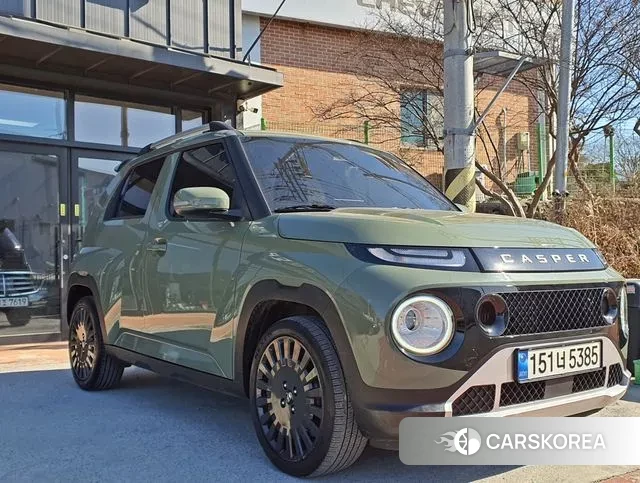 Hyundai Casper 2021 Темно-зеленый из Кореи, фото 6